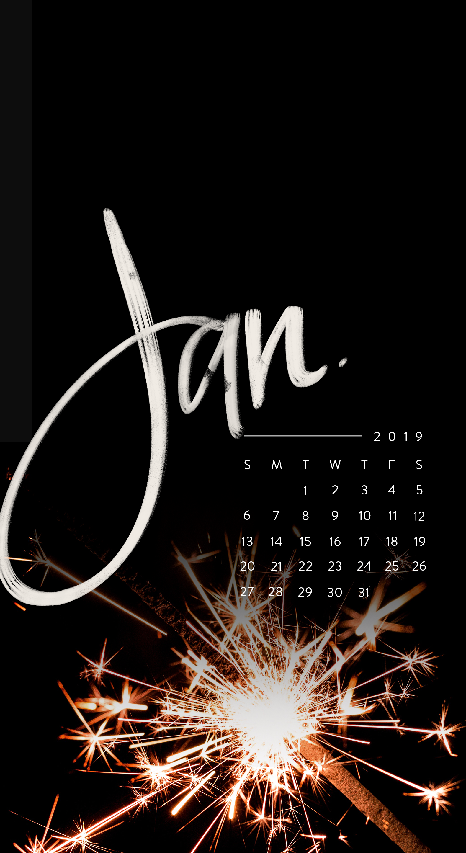 Able Tech Background For January The Everygirl