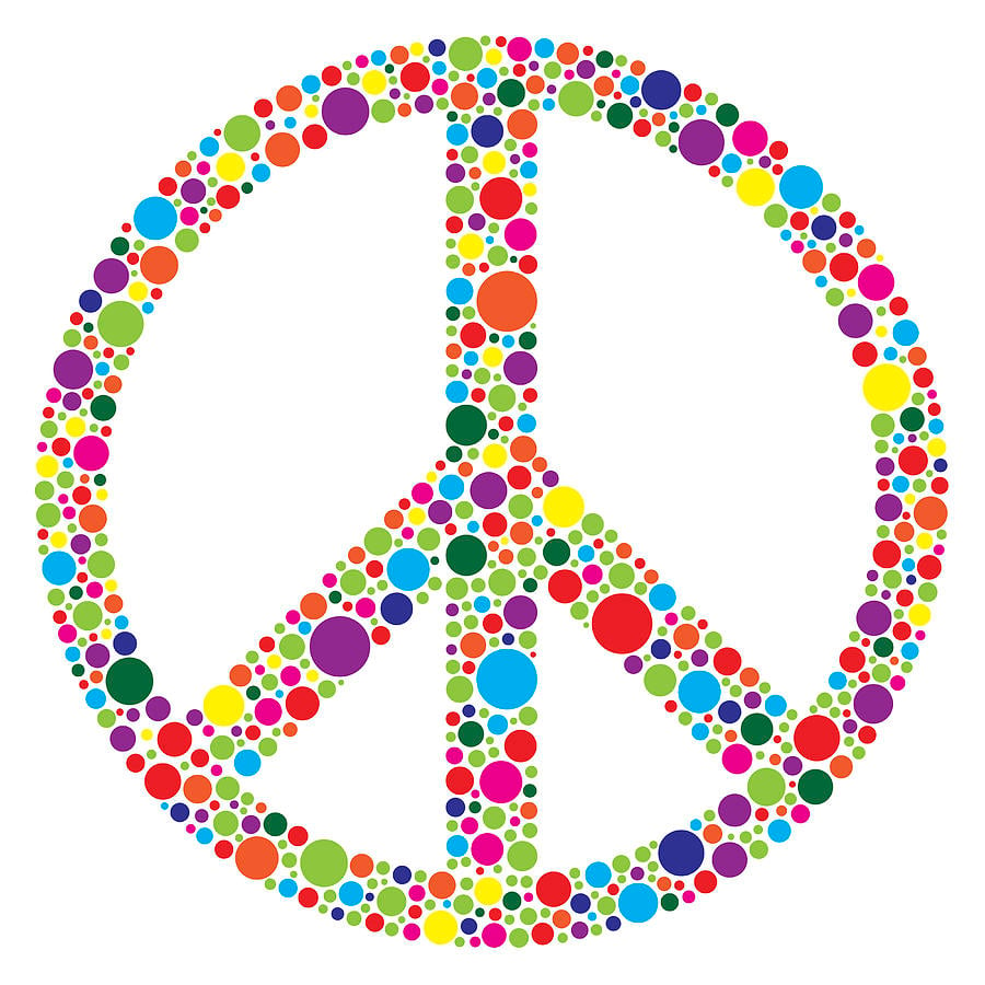 [46+] Colorful Peace Signs Wallpaper - WallpaperSafari