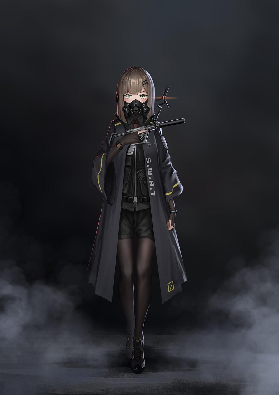 Anime Weapon Yurichtofen Girls Portrait Display