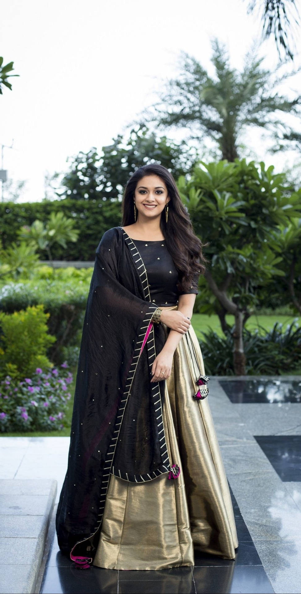 Keerthi Suresh HD Wallpaper