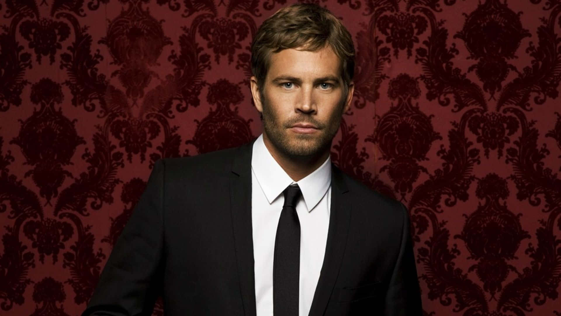 American Actor Paul Walker In A Men Suit Wallpaper