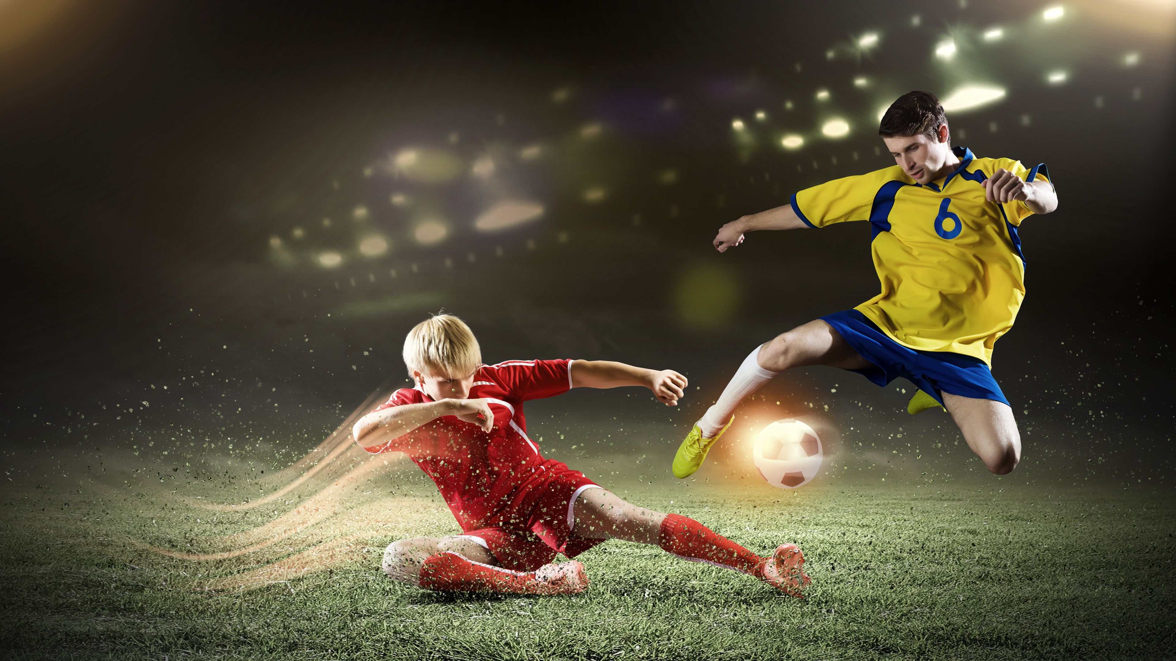 Soccer Players Football 4k Sports Wallpaper HD