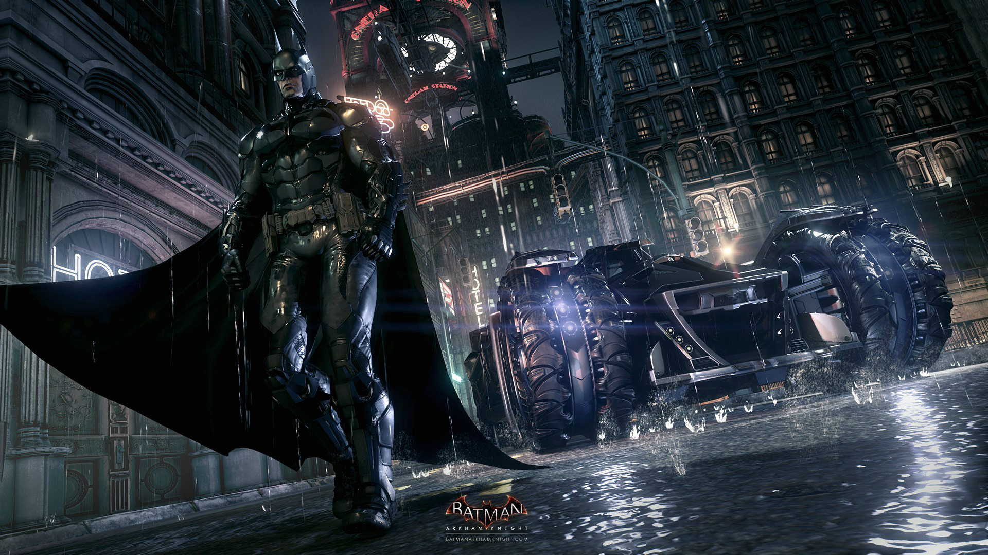 New Batmobile Batman Arkham Knight Game HD 1080p Wallpaper