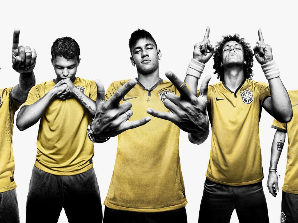 Brazil Football Team HD Wallpaper Fussball