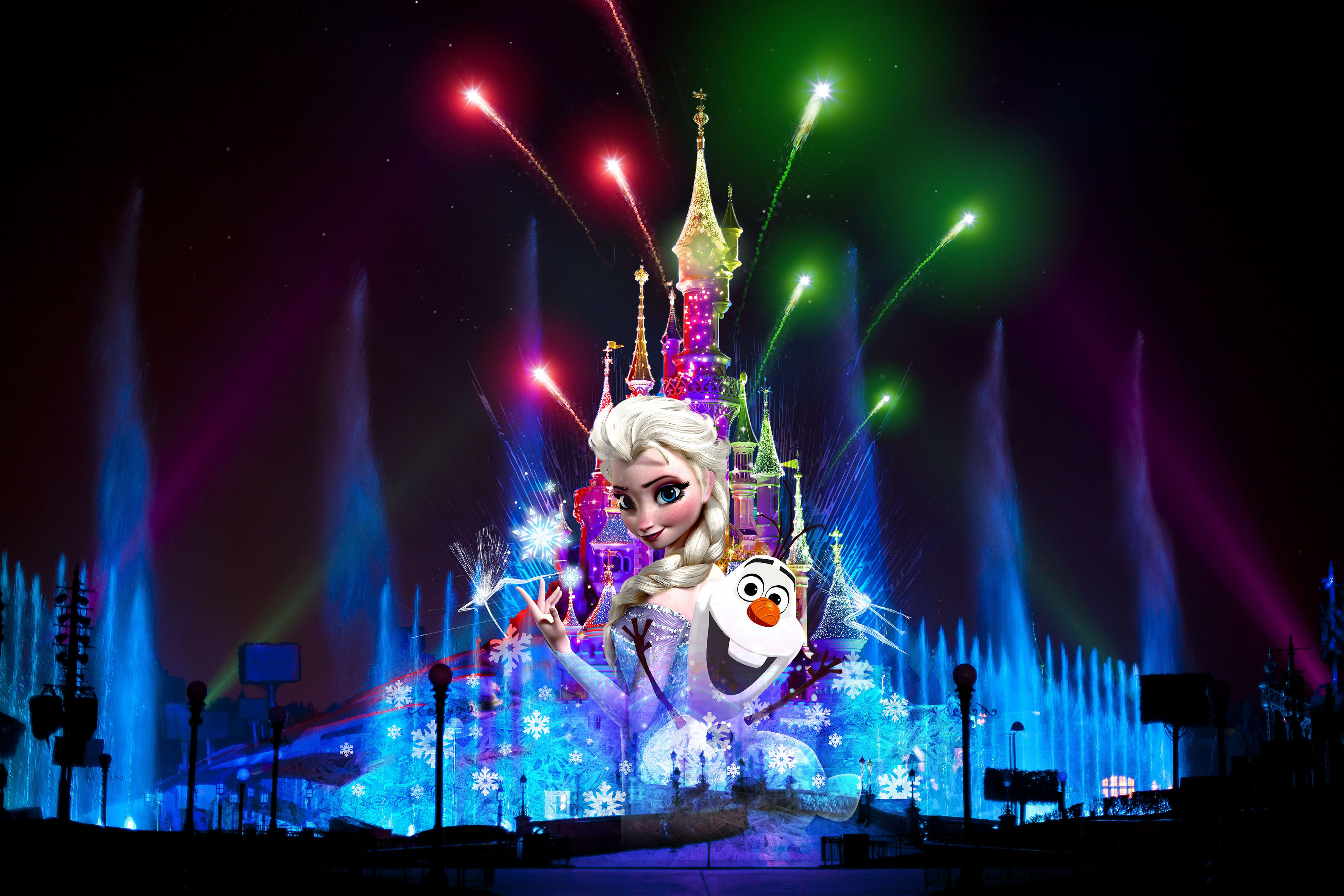 Disneyland Paris Offers Up a Frozen Holiday Celebration