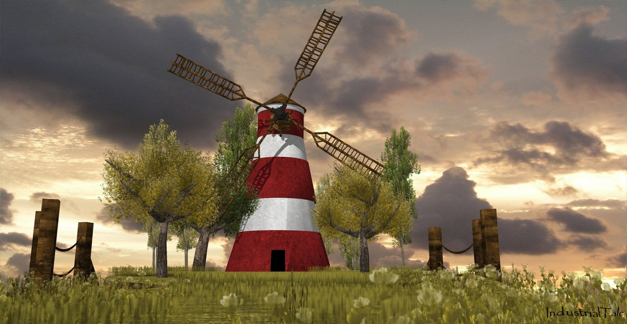 Gorillaz Wallpaper Windmill