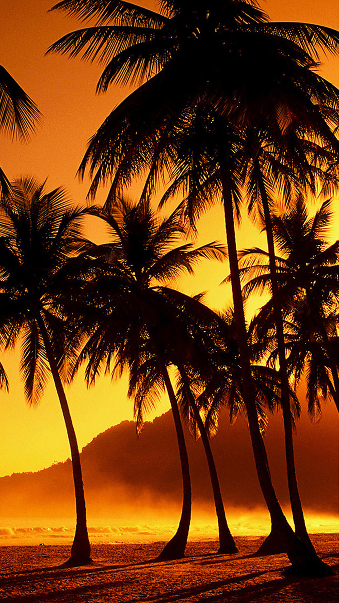 HD Beach iPhone Wallpaper