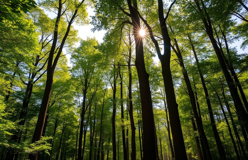 Green Forest Wallpaper Hd