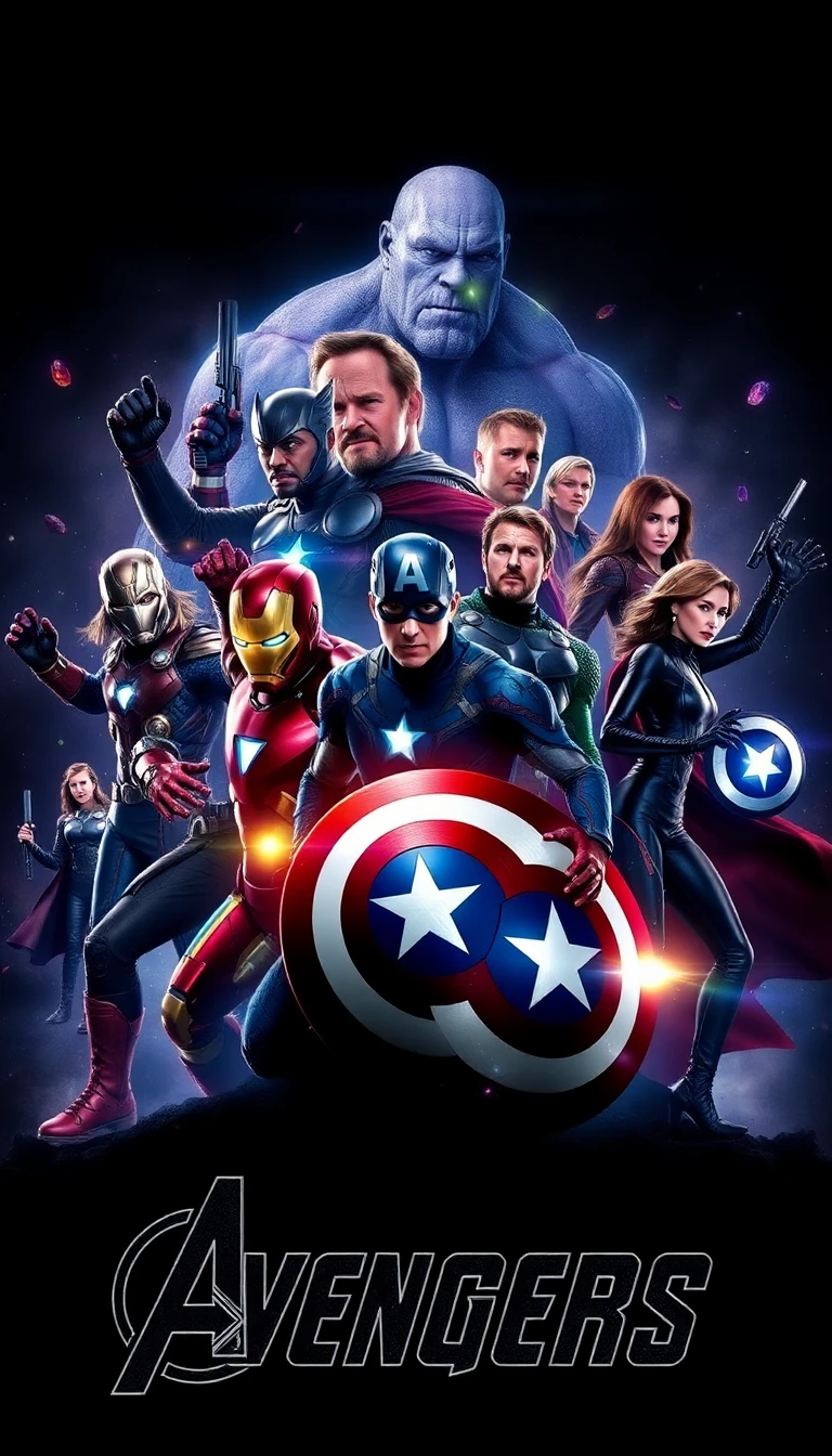 Avengers Endgame Poster Wallpaper