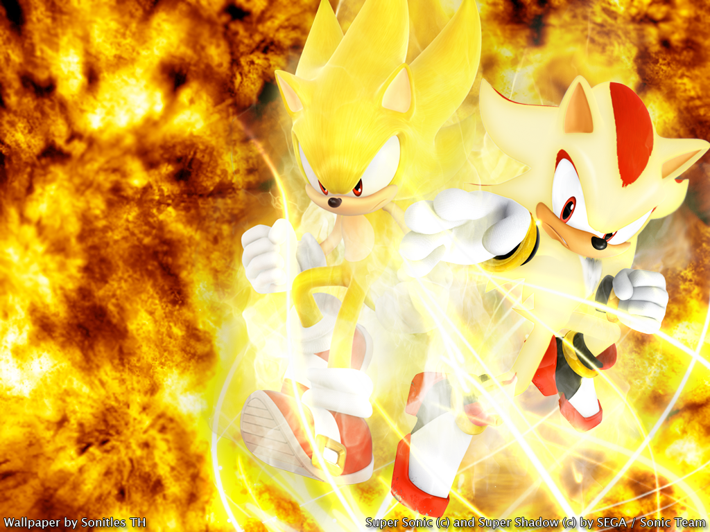 Super Sonic Vs Super Shadow Wallpaper Images Pictures   Becuo