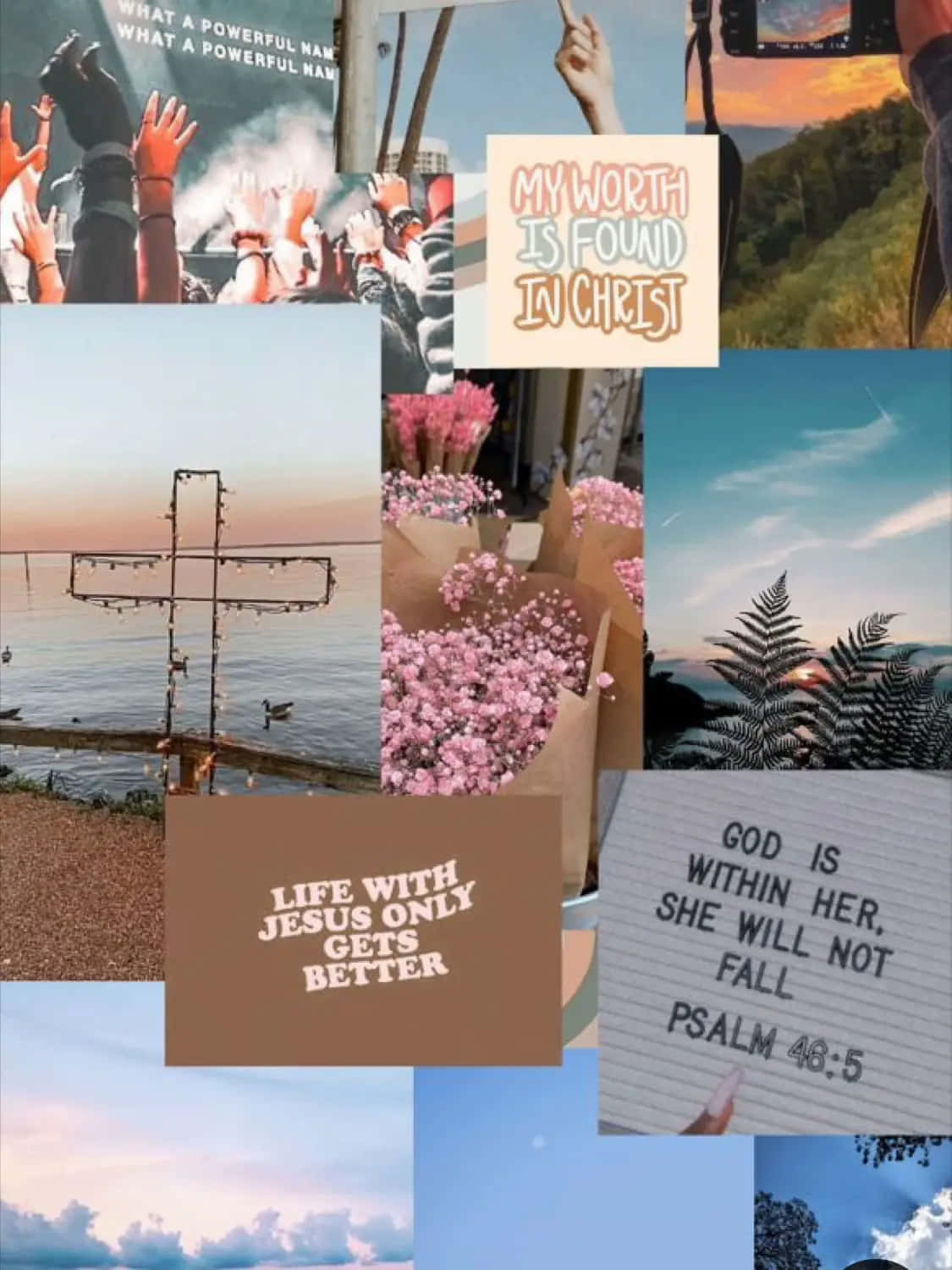 Christian Girl Aesthetic Wallpaper