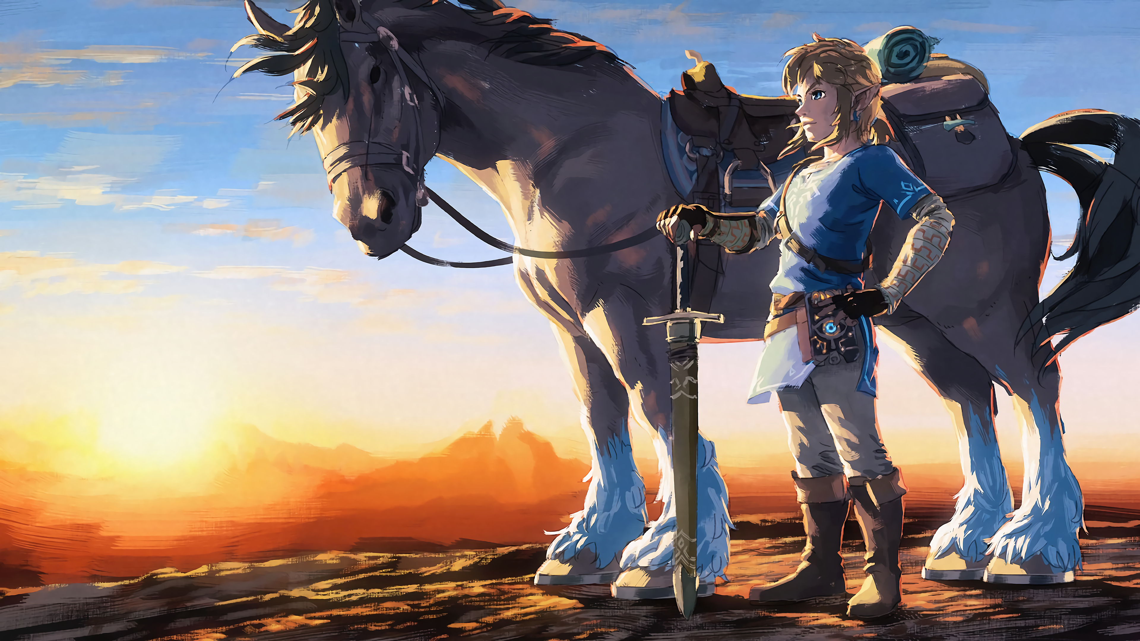 The Legend Of Zelda Breath Wild HD Wallpaper