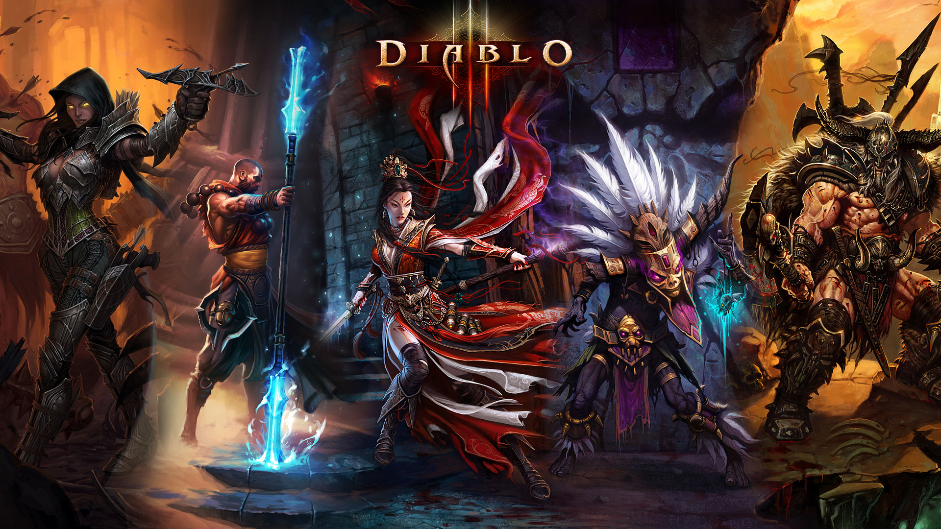 Random Ghost Of Diablo Blizzard Wallpaper