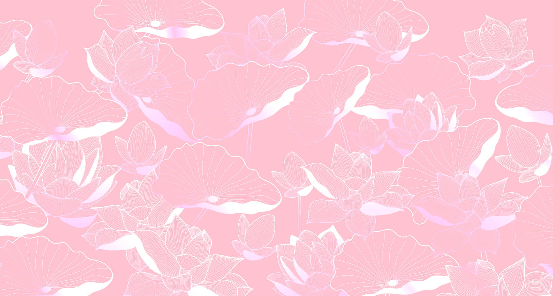 5k Desktop Pink Aesthetic Wallpaper