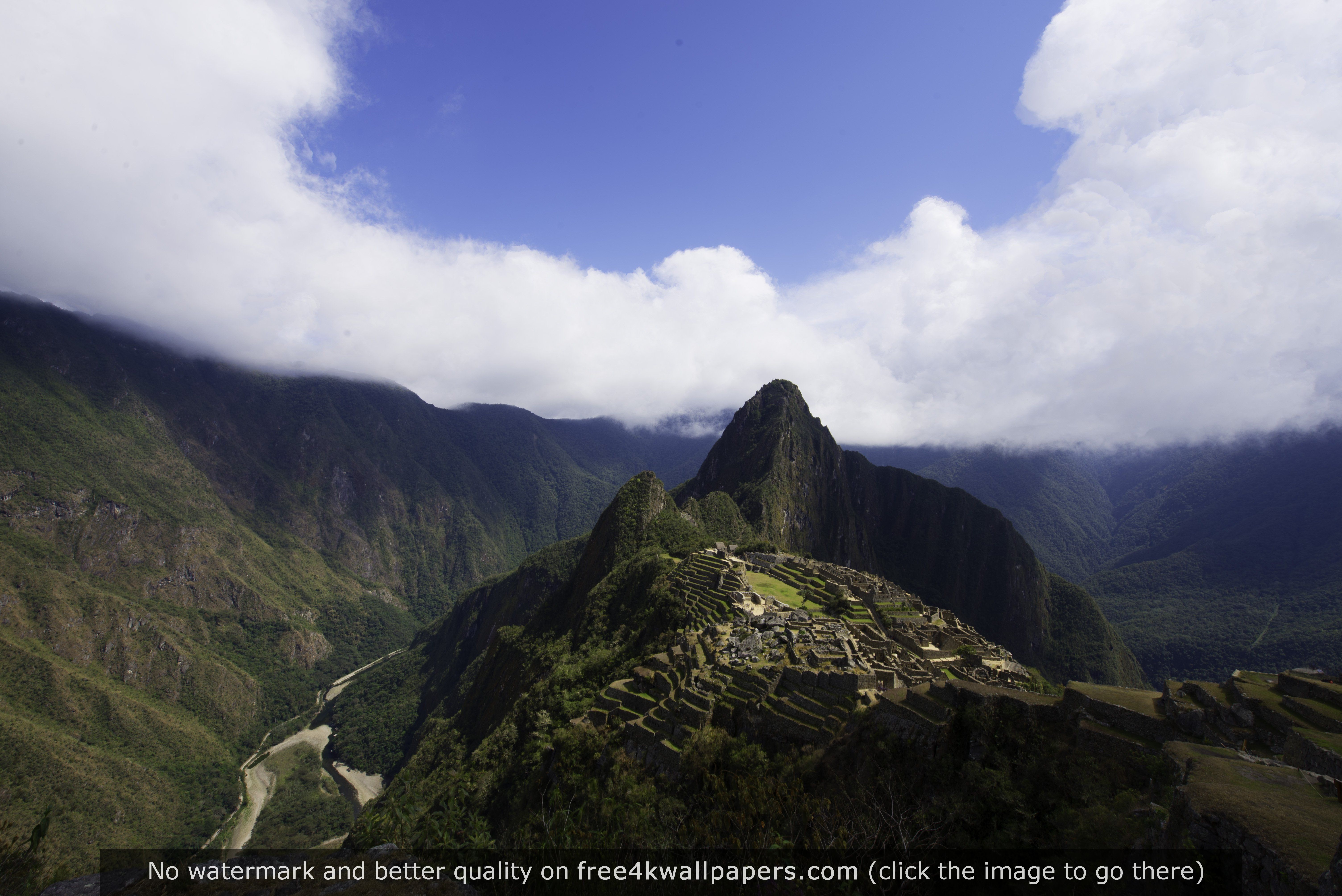 The End Of Inca Trail Machu Picchu Peru 4k Or HD Wallpaper For