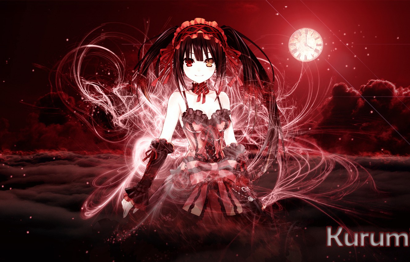 Wallpaper The Sky Girl Clouds Anime Date A Live Tokisaki