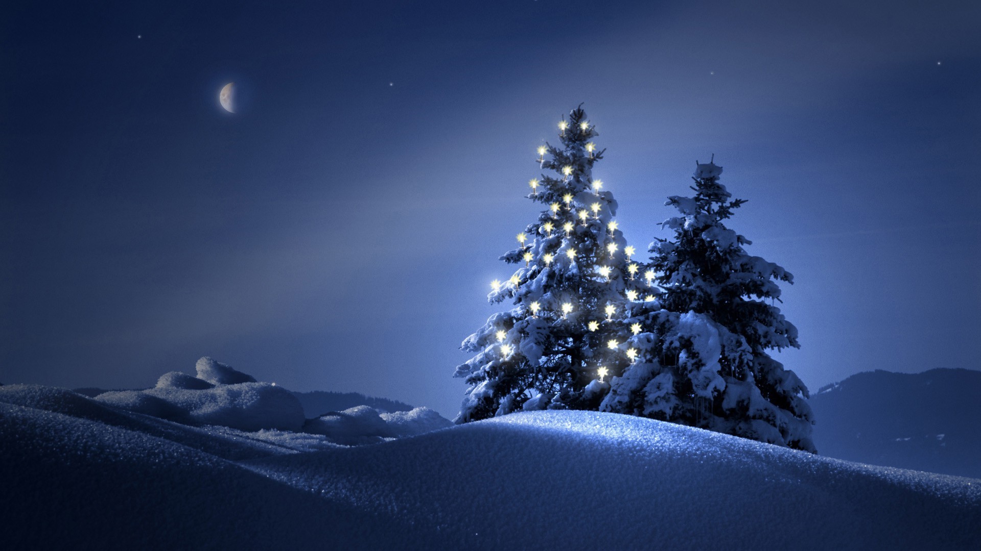 Snowy Christmas HD Wallpaper For Pc Amazing