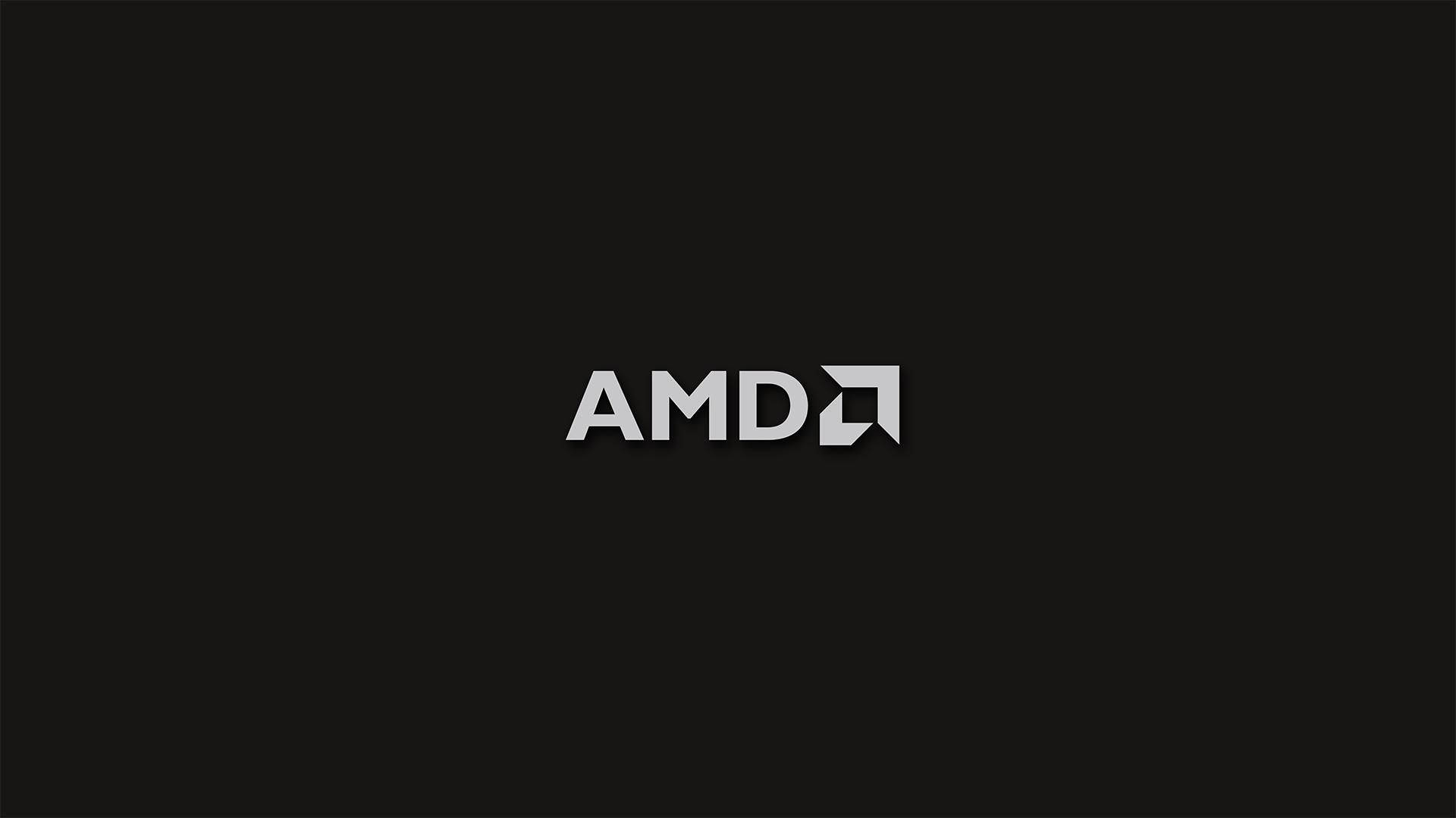 Gray Amd Logo N657xc6ettzratsr Wallpaper