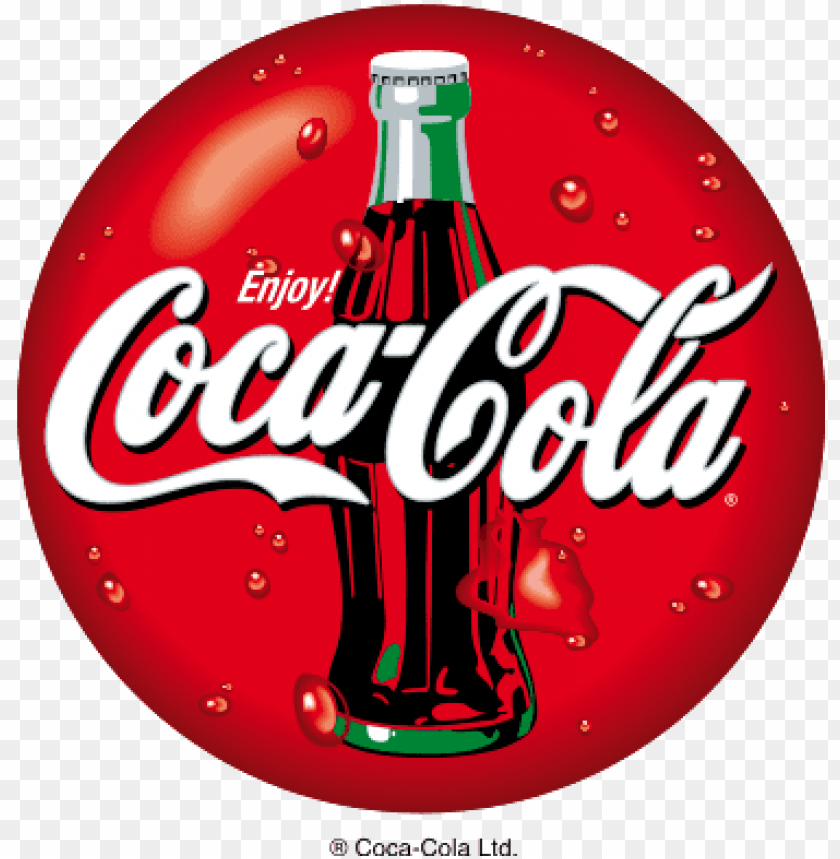 Coke Vector Vintage Bottle Cap Logo For Coca Cola Png Image With