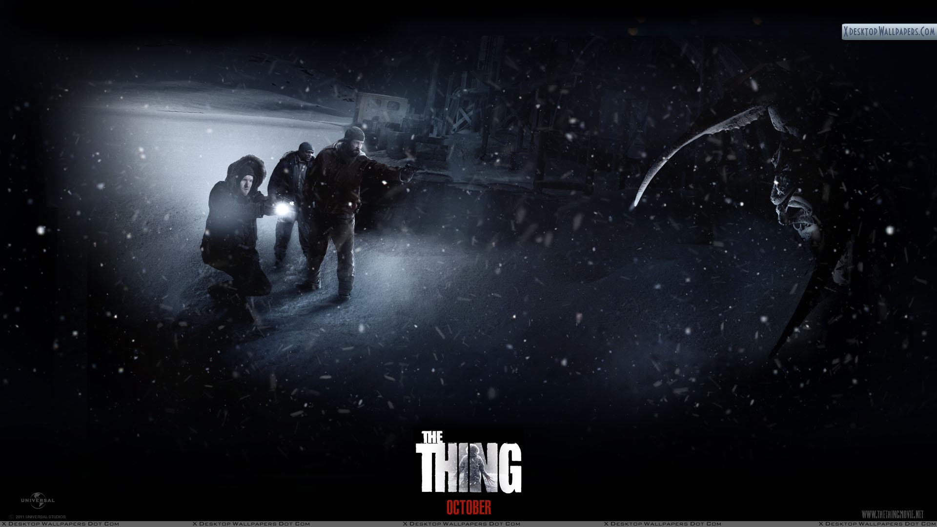 The Thing Adewale Akinnuoye Agbaje And Joel Edgerton Wallpaper