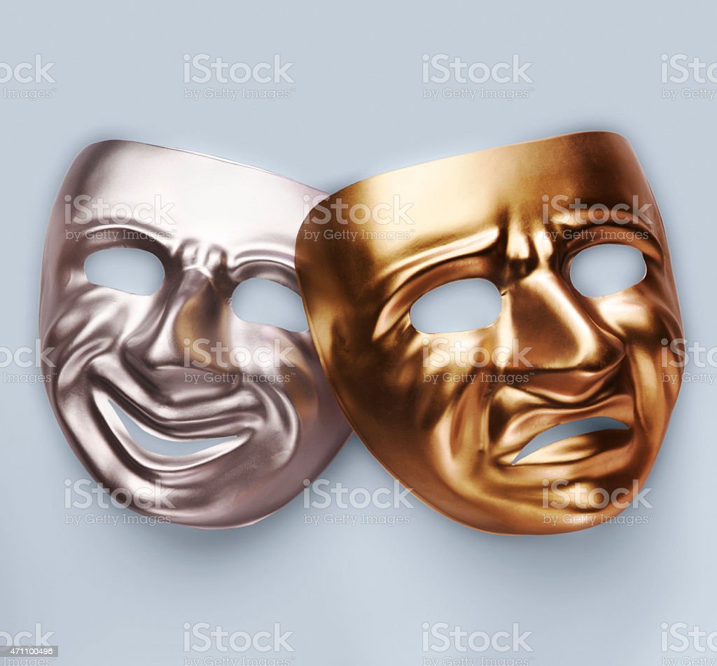 Edy And Drama Theater Masks Stock Photo Image Now
