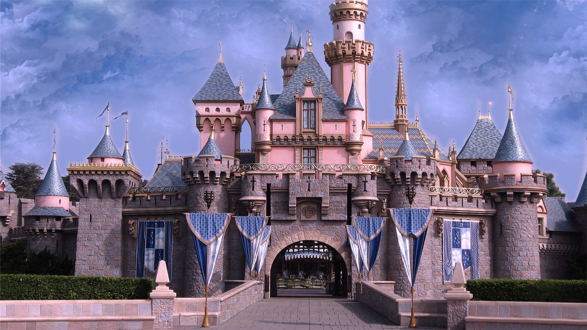 Disney Castles Wallpaper HD
