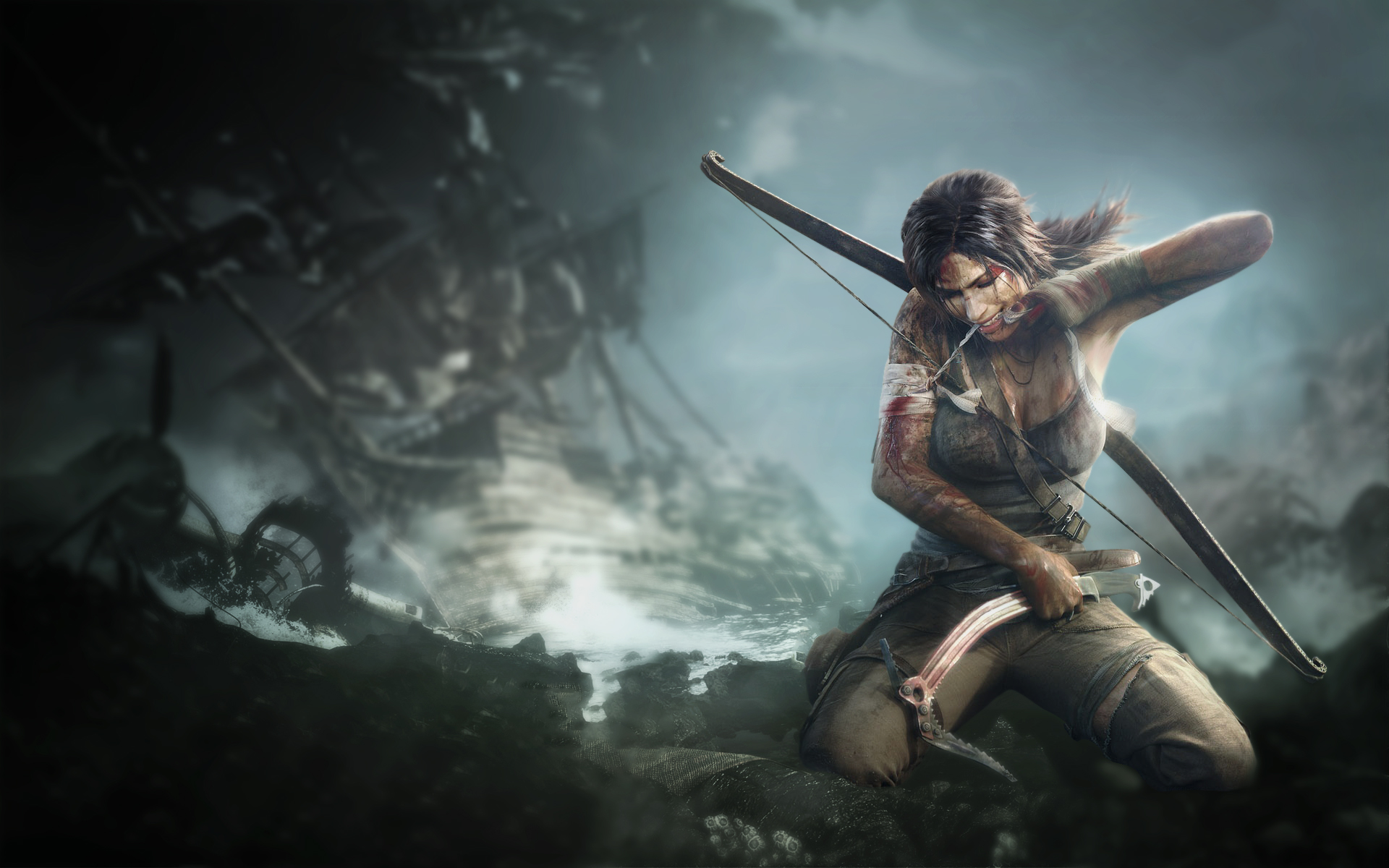 Lara Croft Game Girl Desktop HD Wallpaper