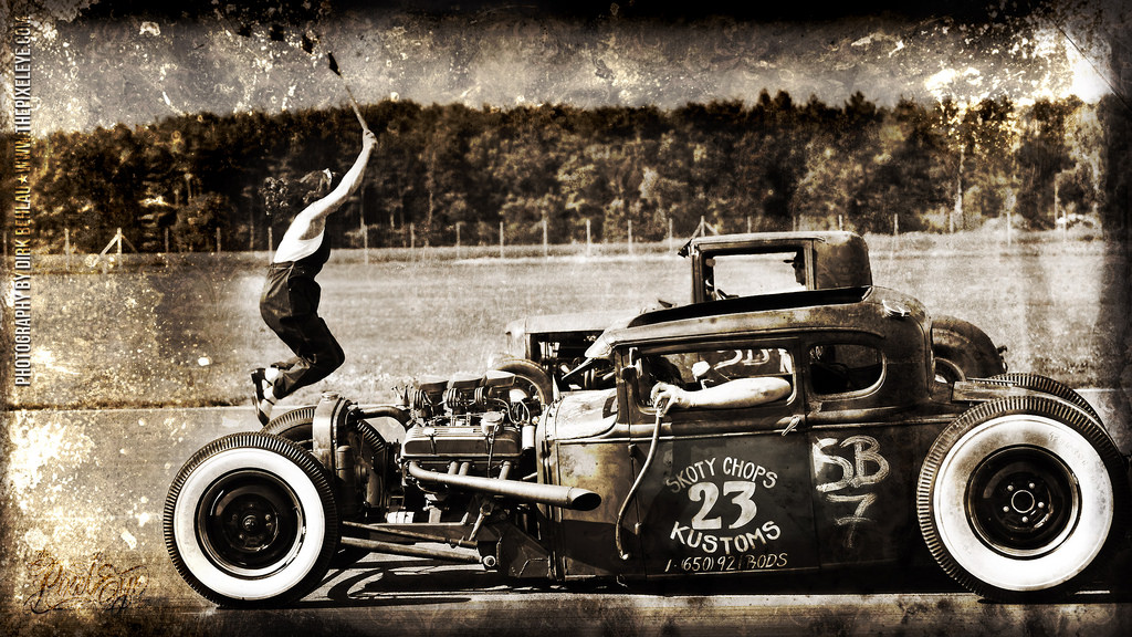 Hot Rod Wallpaper 27 iMac by The Pixeleye Flickr   Photo Sharing