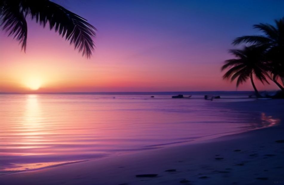 Sunset Beaches Wallpaper