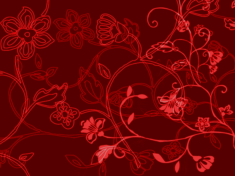 Black And Red Flower Wallpaper Flower wallpaper in red by