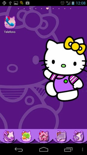 Kitty Purple Go Theme Screenshot