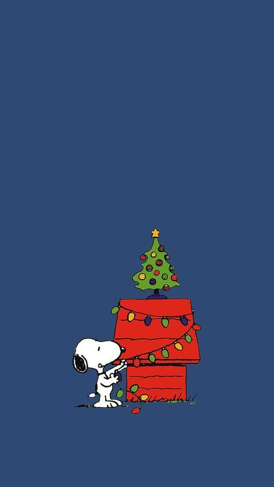 Peanuts Christmas Snoopy Wallpaper Phone