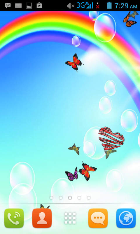 Cartoon Rainbow Live Wallpaper Free Android Live Wallpaper