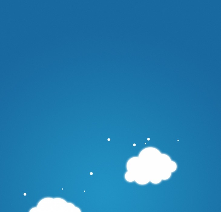 Minimal Cartoon Cloud Wallpaper High Resolution