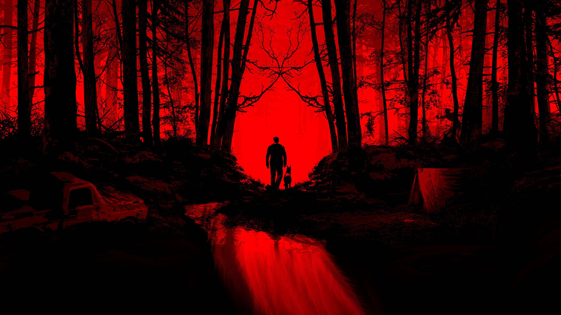 Black And Red Gaming Wallpaper