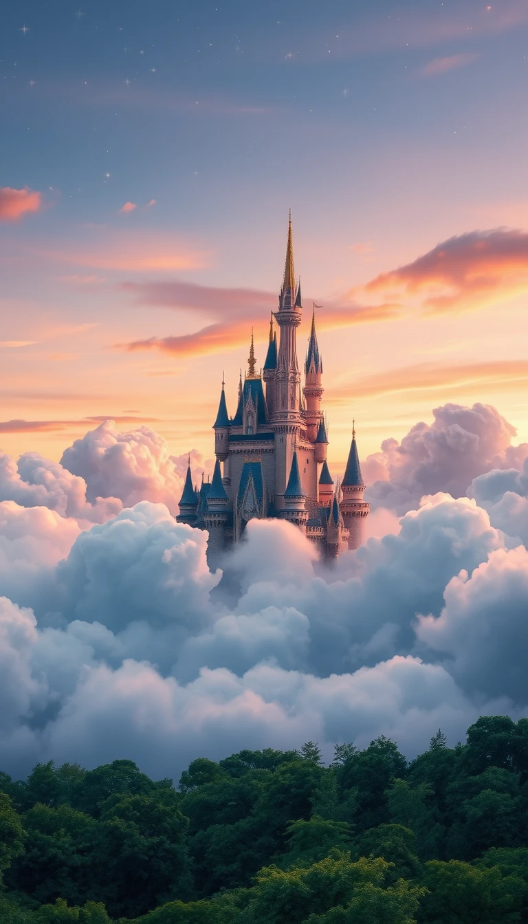 Castle In The Sky Wallpaper