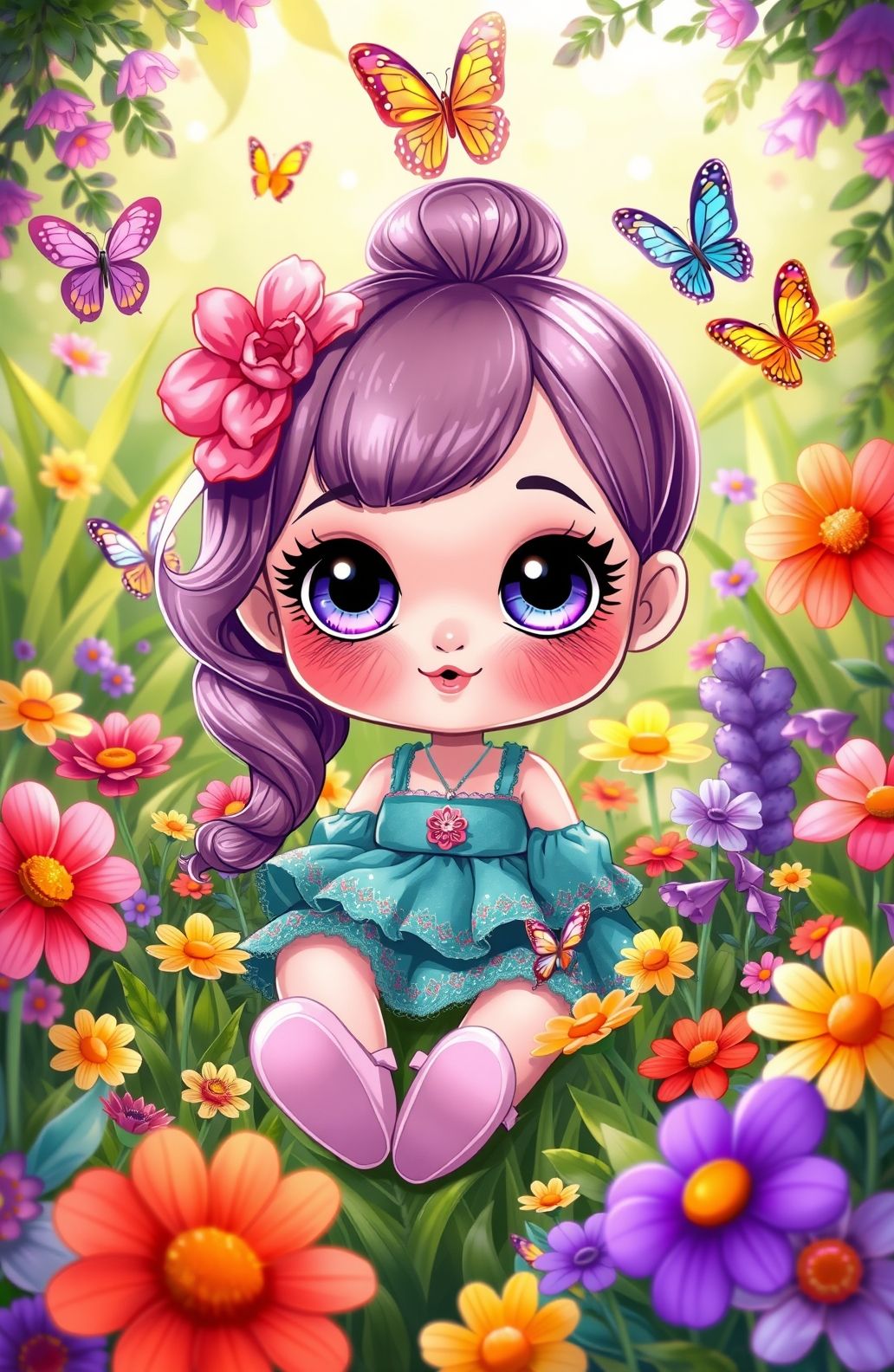 Cute Doll Wallpaper