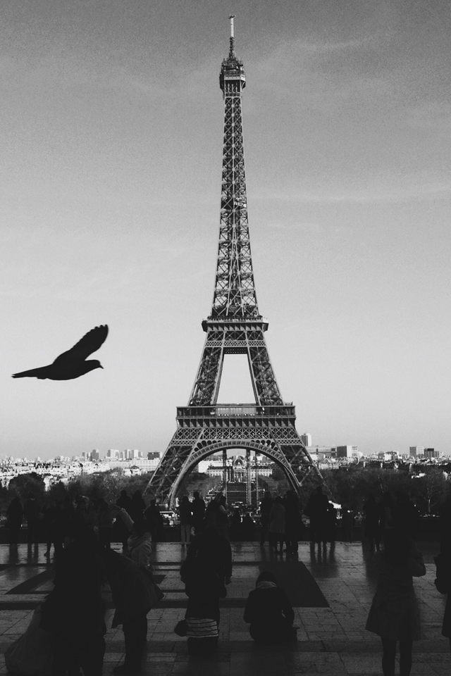 Paris Love iPhone Wallpaper HD
