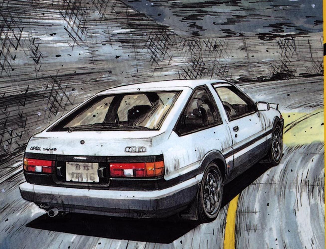 33 Toyota Sprinter Anime Wallpapers On Wallpapersafari