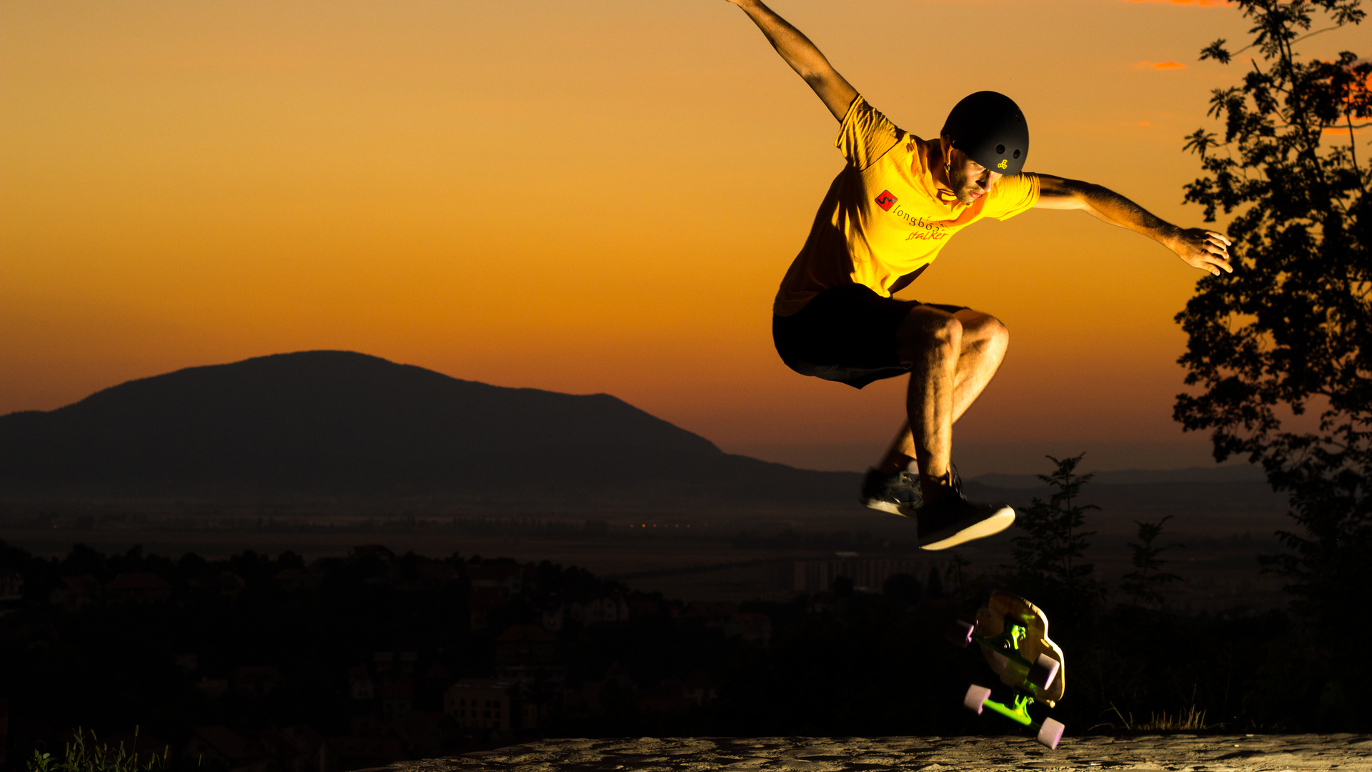 Skateboarding HD Wallpaper Screen