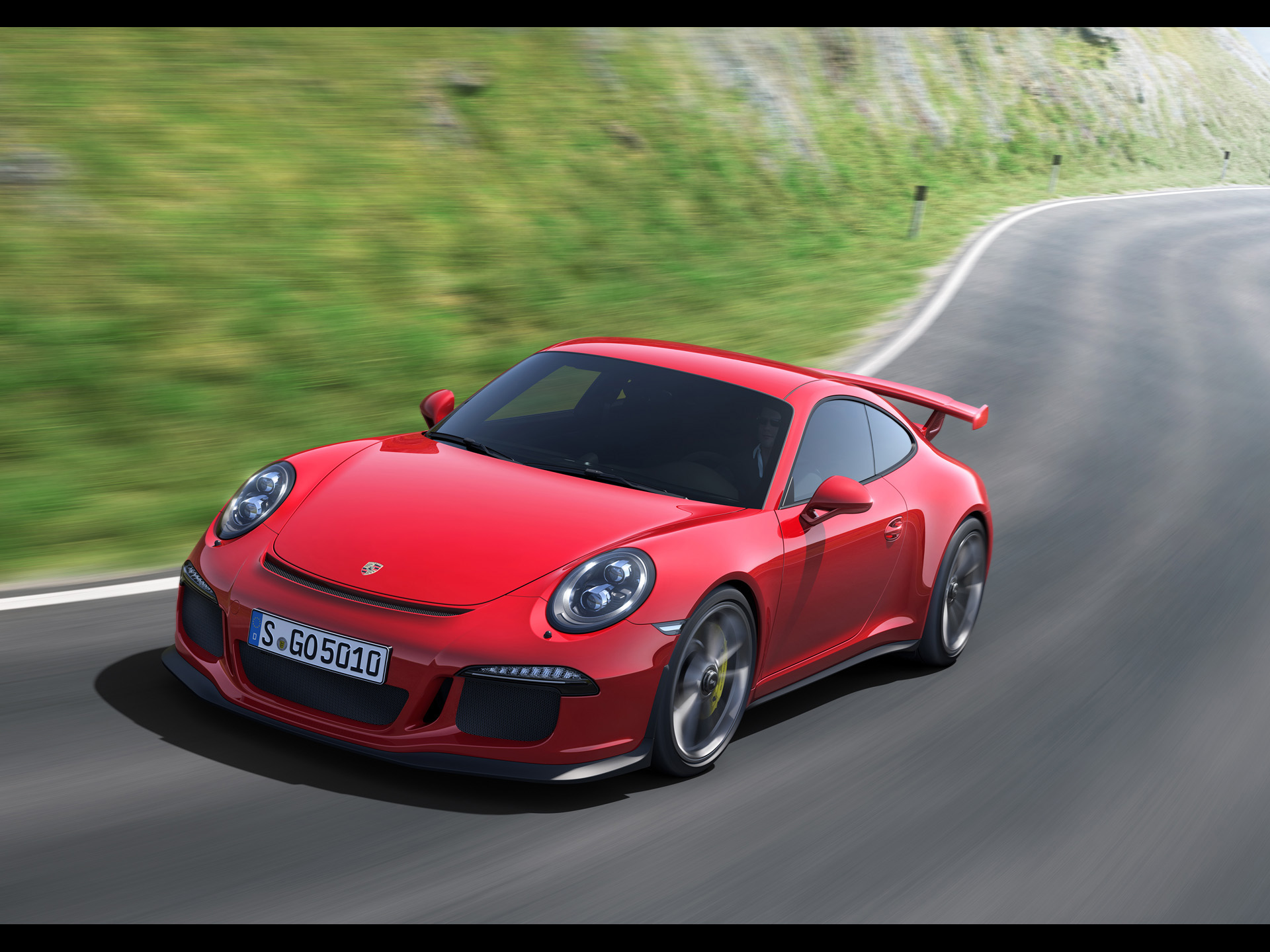 Porsche Gt3 Motion Wallpaper