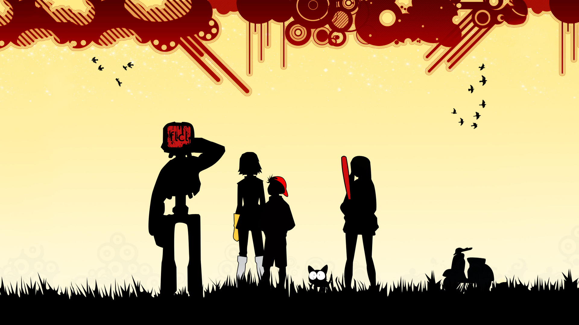 Flcl Fooly Cooly Anime HD Wallpaper Manga