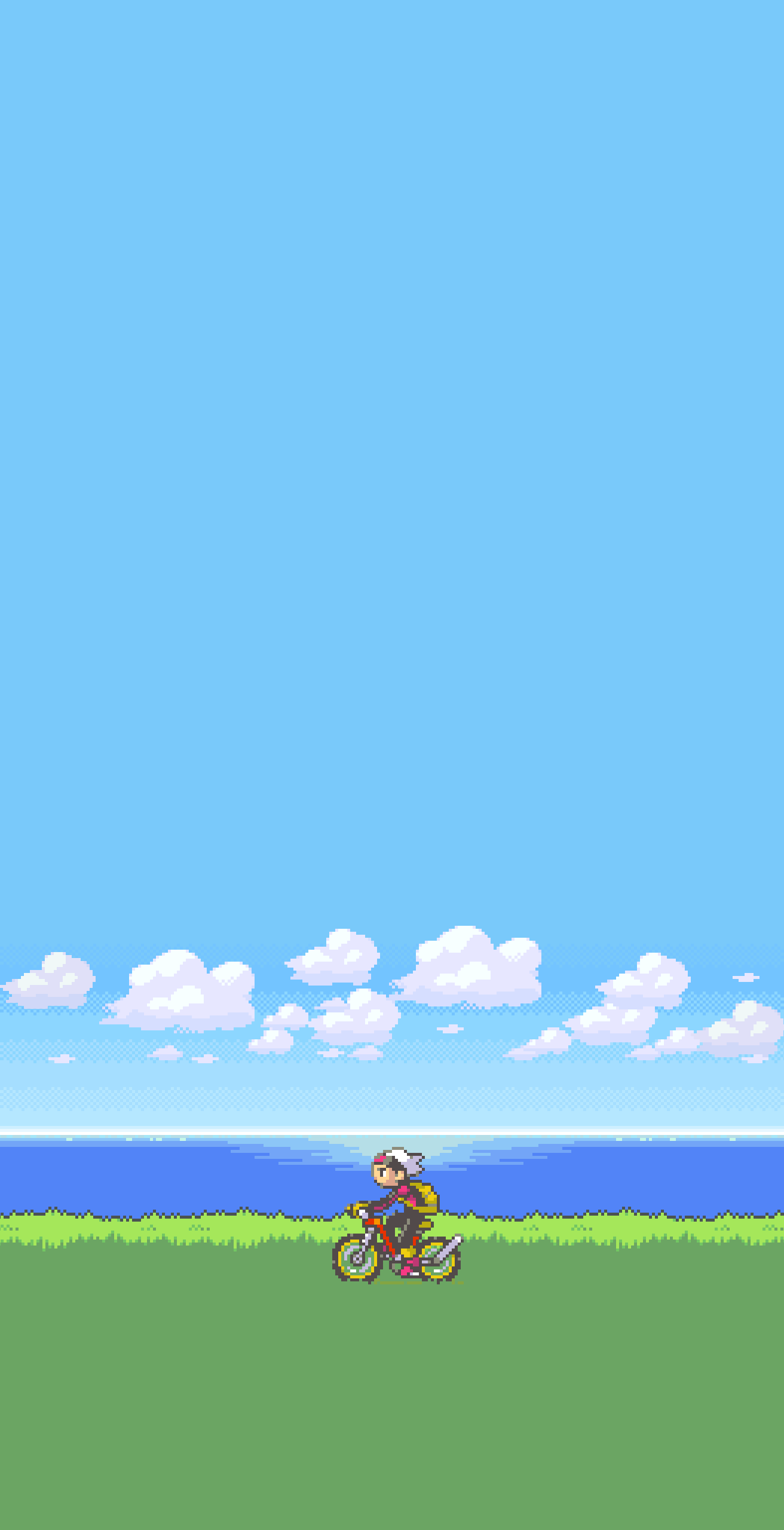 Remade The Hoenn Intro Into A Phone Wallpaper Pokemon