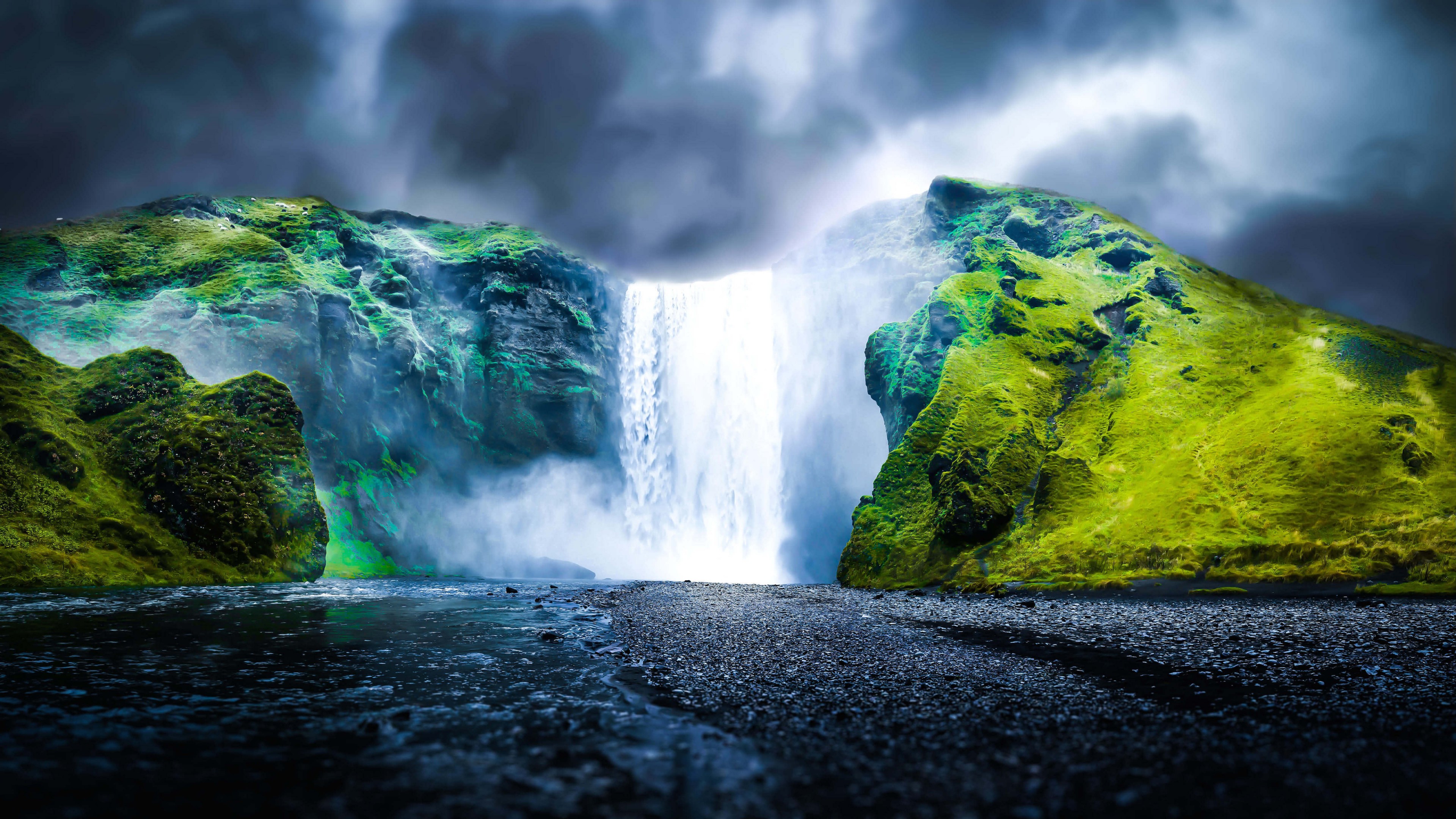  Download Dreamy Waterfall HD Wallpaper For 4k X HDwallpaper By 