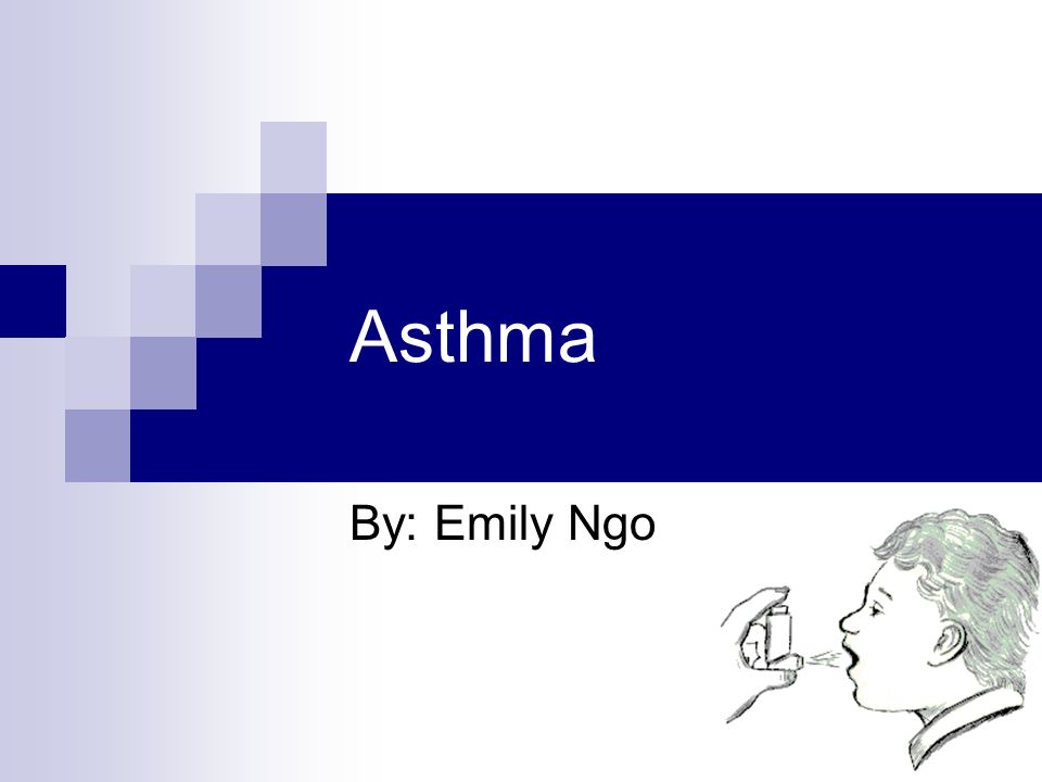 Asthma By Emily Ngo Background Is A Chronic