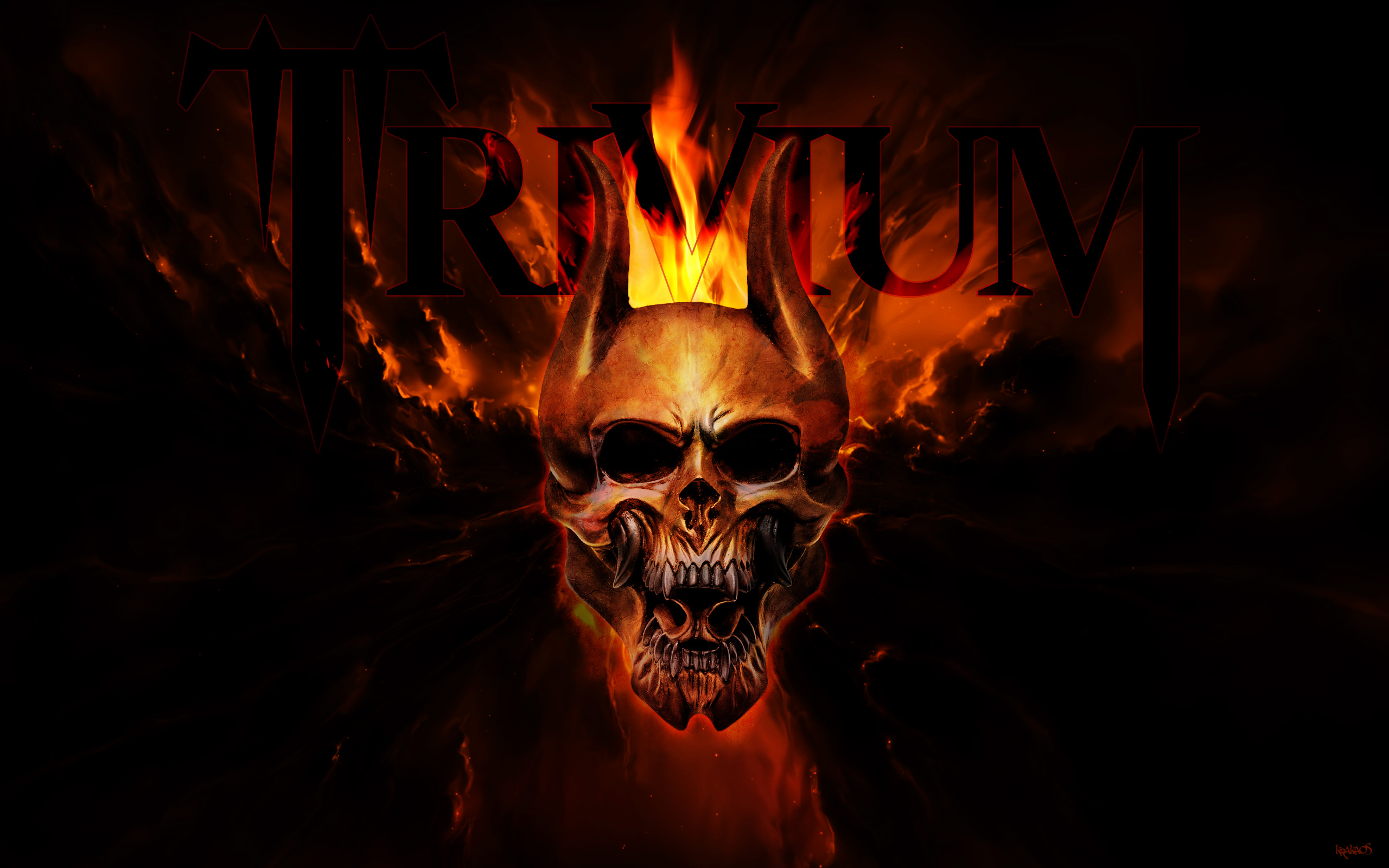 Trivium T Logo Villainy Thrives Discography
