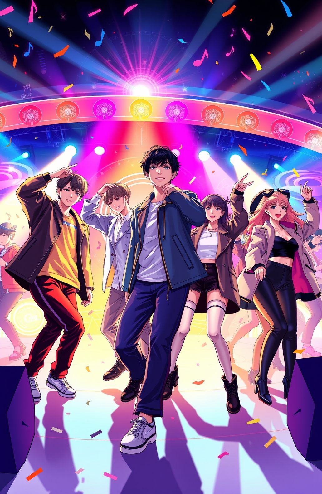 Bts And Blackpink Anime Wallpaper