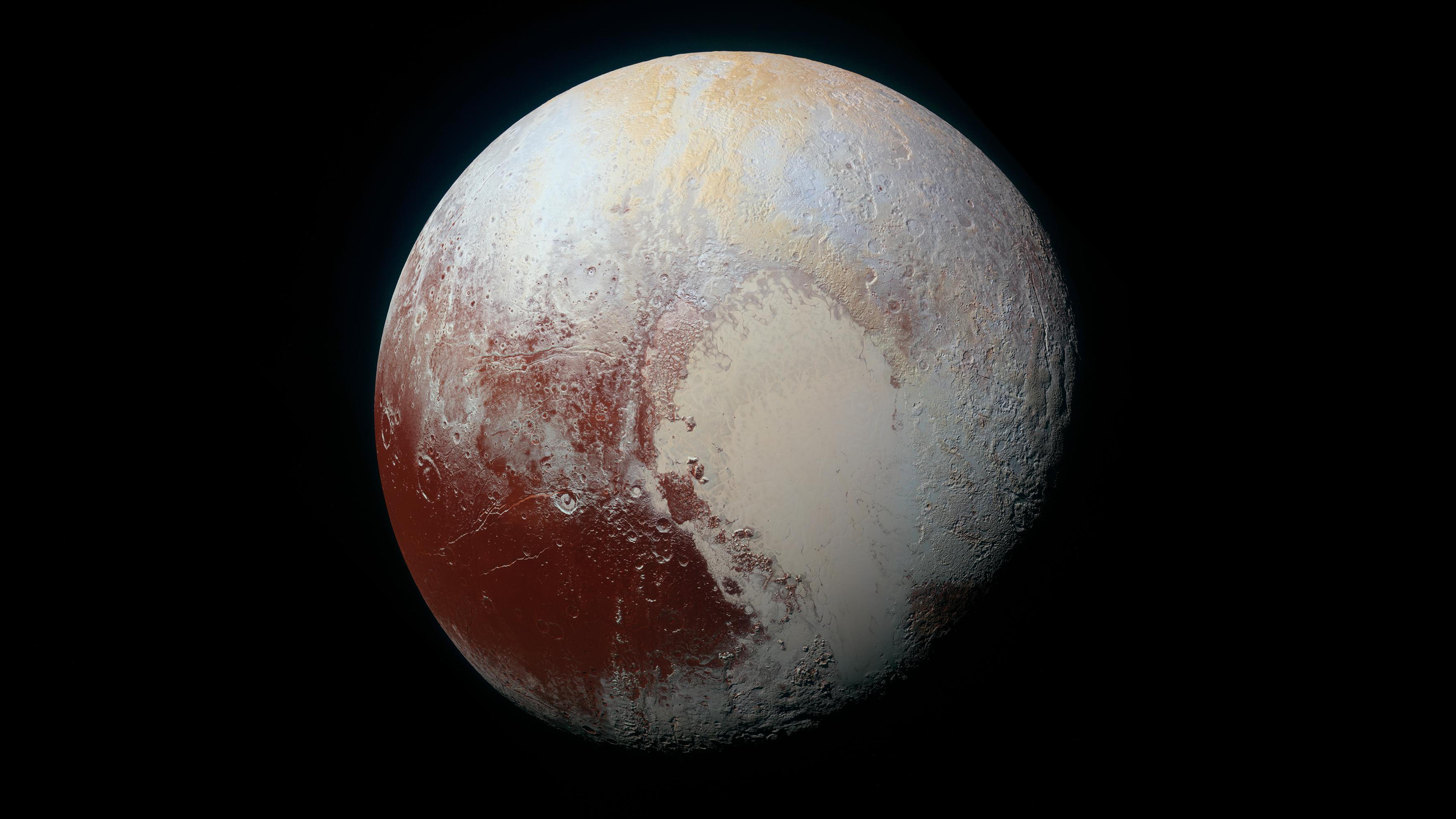 8k Nasa Picture Of Pluto Wallpaper