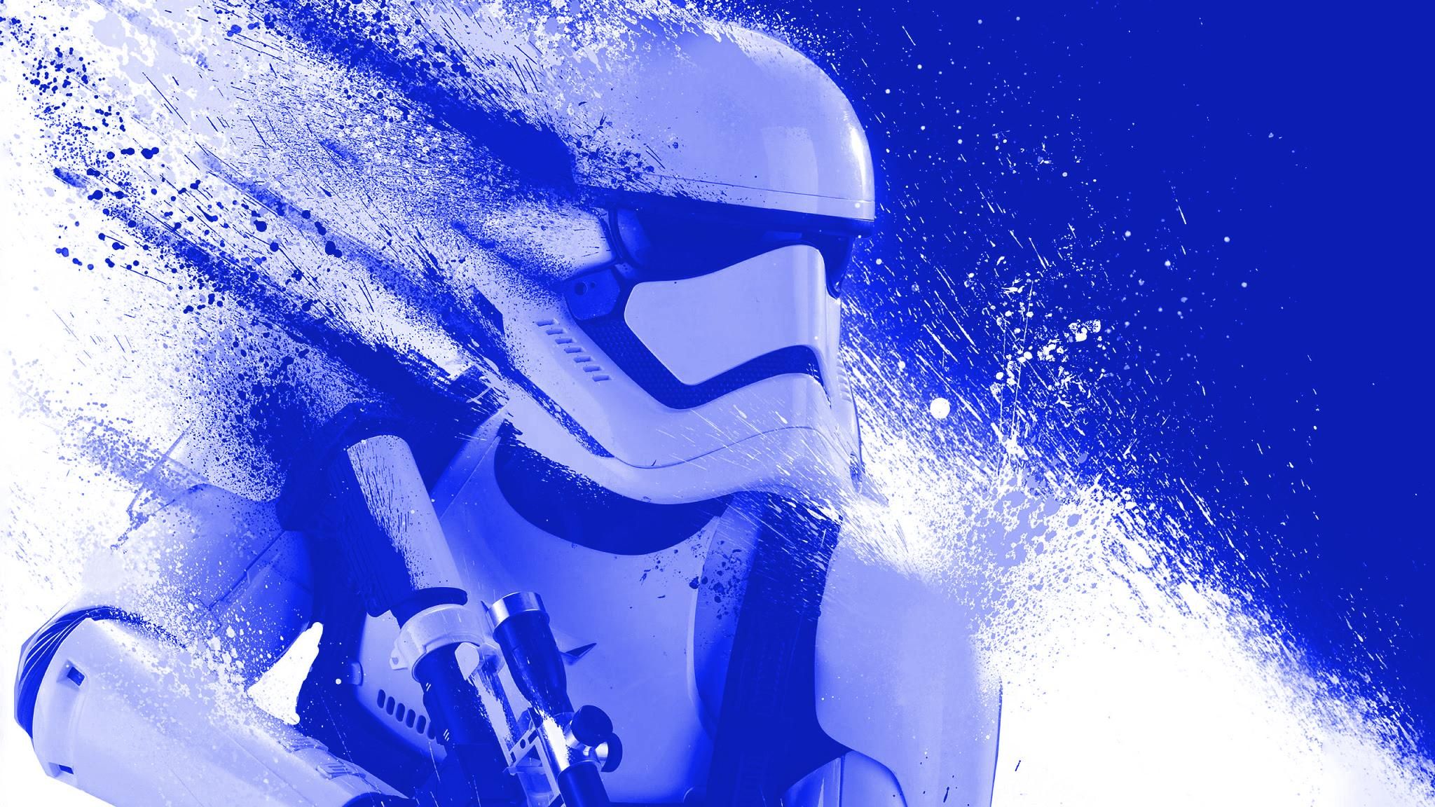 Blue Storm Trooper