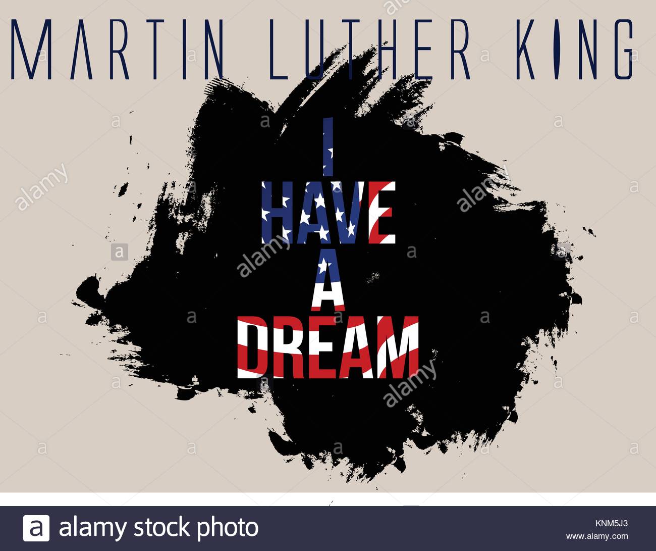 Martin Luther King Day Flyer Banner Or Poster Holiday Background